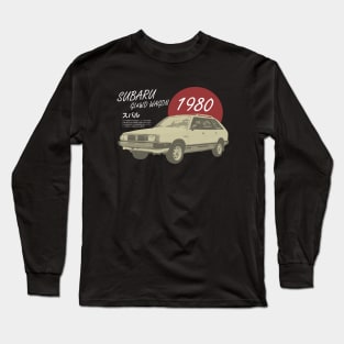 Subaru Retro (GL4WD W 1980) Long Sleeve T-Shirt